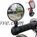 Dingji Universal Mini Rotaty Rearview Glass Mirror For Bike Cycling - B0798M5ZH4